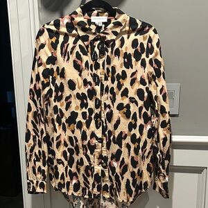 Never Fully Dressed Leopard Print Blouse